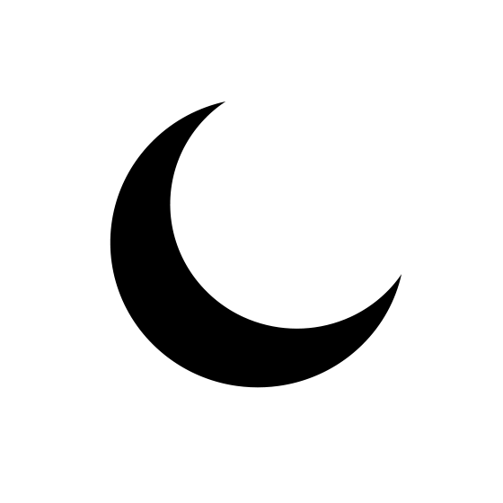 Ícono de luna